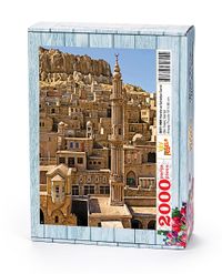 Mardin ve Şehidiye Camii Ahşap Puzzle 2000 Parça (DI51-MM)