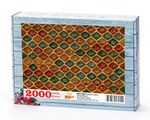 Esmaü'l-hüsna - Vitray Desen Ahşap Puzzle 2000 Parça (DI57-MM)