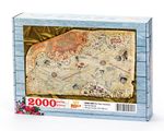 Piri Reis Haritası Ahşap Puzzle 2000 Parça (HR50-MM)