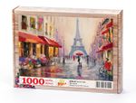 Paris'te Aşk Ahşap Puzzle 1000 Parça (AS05-M)