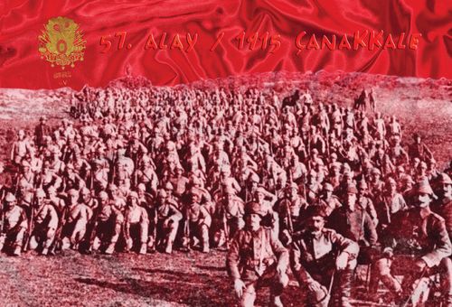 Çanakkale Zaferi 57. Alay Ahşap Puzzle 1000 Parça (TR09-M