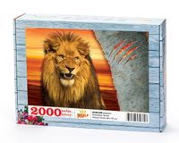 Aslanım Ahşap Puzzle 2000 Parça (HV58-MM)