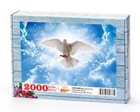 Barış Güvercini Ahşap Puzzle 2000 Parça (HV59-MM)
