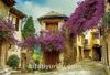 Provence Sokakları - Fransa Ahşap Puzzle 500 Parça (SK08-D)