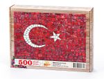 Bayrak Mozaik Ahşap Puzzle 500 Parça (TR06-D)