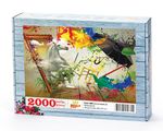 Çerçevedeki At Ahşap Puzzle 2000 Parça (KJ51-MM)