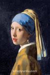 İnci Küpeli Kız /Johannes Vermeer Ahşap Puzzle 2000 Parça (KR50-MM)