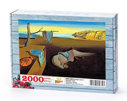 Belleğin Azmi / Salvador Dali Ahşap Puzzle 2000 Parça (KR53-MM)