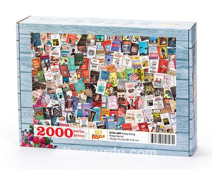 Kitap Kolaj Ahşap Puzzle 2000 Parça (KT56-MM)