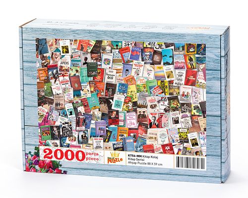 Kitap Kolaj Ahşap Puzzle 2000 Parça (KT56-MM)