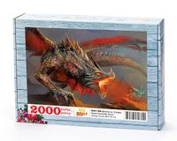 Ejderha ve  Şövalye Ahşap Puzzle 2000 Parça (MF51-MM)