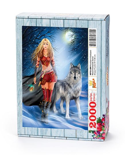 Kurtların Kraliçesi Ahşap Puzzle 2000 Parça (MF53-MM)