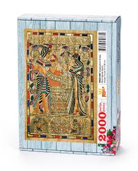 Tutankamon Sunuş Ahşap Puzzle 2000 Parça (MS50-MM)