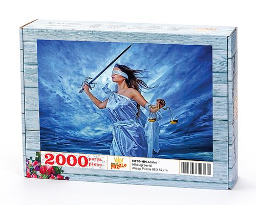 Adalet Ahşap Puzzle 2000 Parça (MT50-MM)