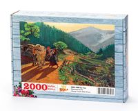 Köy Yolu Ahşap Puzzle 2000 Parça (MZ51-MM)