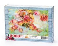 Kuru Güller Ahşap Puzzle 2000 Parça (NT51-MM)
