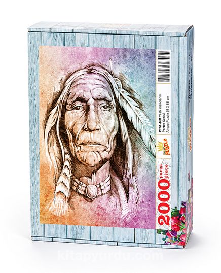 Yaşlı Kızılderili Ahşap Puzzle 2000 Parça (PT51-MM)