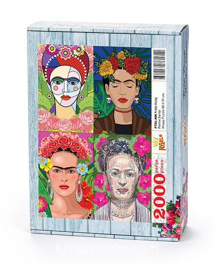 Frida Kolaj Ahşap Puzzle 2000 Parça (PT54-MM)