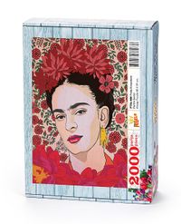 Frida Krizantem Ahşap Puzzle 2000 Parça (PT56-MM) 