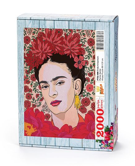 Frida Krizantem Ahşap Puzzle 2000 Parça (PT56-MM) 