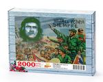 Fidel Castro ve Che Guevara Ahşap Puzzle 2000 Parça (PT58-MM)