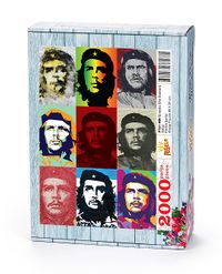 Ernesto Che Guevara Kolaj Ahşap Puzzle 2000 Parça (PT61-MM)