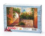 Yaz Sokağı İtalya Ahşap Puzzle 2000 Parça (SK54-MM)