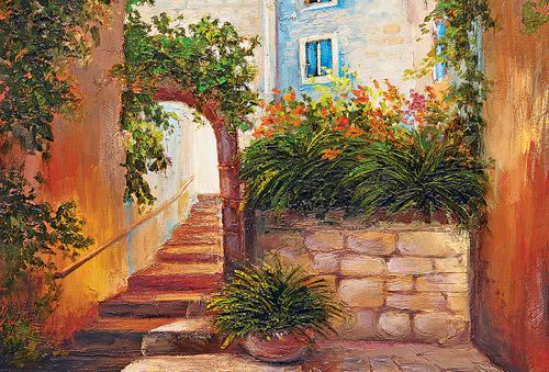Yaz Sokağı İtalya Ahşap Puzzle 2000 Parça (SK54-MM) - Fiyatı