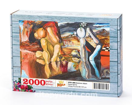 Düşünen Adam Ahşap Puzzle 2000 Parça (ST51-MM)