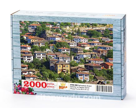 Safranbolu Evleri Ahşap Puzzle 2000 Parça (SY50-MM)