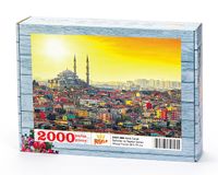 Fatih Camii Ahşap Puzzle 2000 Parça (SY51-MM)