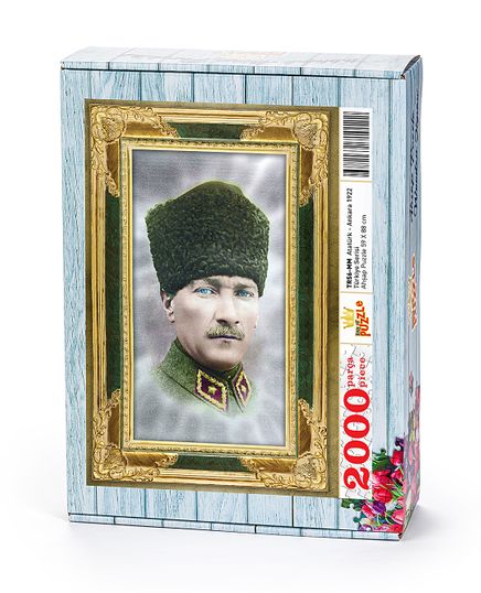Atatürk - Ankara 1922 Ahşap Puzzle 2000 Parça (TR56-MM)