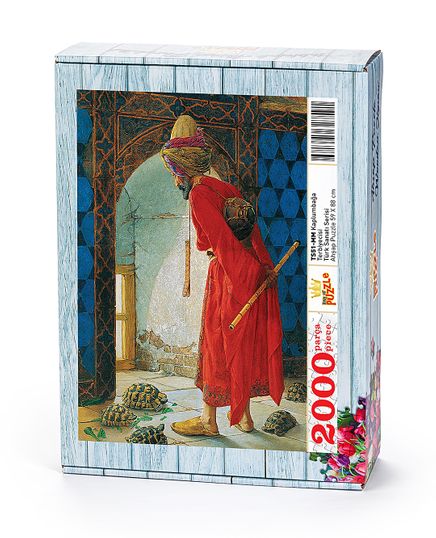 Kaplumbağa Terbiyecisi Ahşap Puzzle 2000 Parça (TS51-MM)