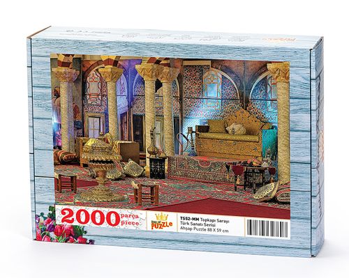 Topkapı Sarayı Ahşap Puzzle 2000 Parça (TS52-MM)