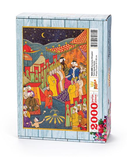 Surname - Minyatür Ahşap Puzzle 2000 Parça (TS53-MM)