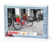 Kırmızı Bisiklet Ahşap Puzzle 2000 Parça (TT51-MM)
