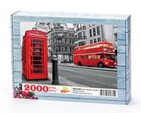 Fleet Caddesi Londra Ahşap Puzzle 2000 Parça (UK50-MM)