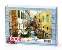 Kanal Venedik Ahşap Puzzle 2000 Parça (UK57-MM)