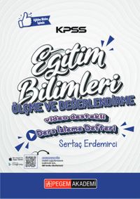 KPSS Eğitim Bilimleri Ölçme ve Değerlendirme Ders Notları Ders İzleme Defteri