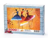 Balerinler Ahşap Puzzle 2000 Parça (DM50-MM)