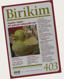 Birikim Aylık Sosyalist Kültür Dergisi Sayı:403 Kasım 2022