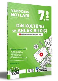2023 7. Sınıf Din Kültürü ve Ahlak Bilgisi Video Ders Notları (Konu Anlatımı) 