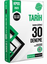 2023 KPSS Genel Kültür Genel Yetenek Tarih 30 Deneme