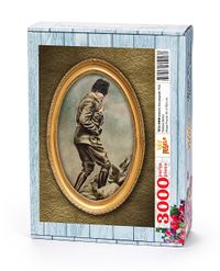Atatürk Kocatepe'de 1922 Ahşap Puzzle 3000 Parça (TR76-MMM)