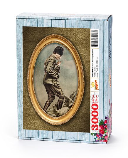 Atatürk Kocatepe'de 1922 Ahşap Puzzle 3000 Parça (TR76-MMM)