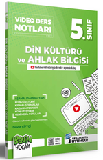 5.Sınıf Din Kültürü ve Ahlak Bilgisi Video Ders Notları (Konu Anlatımı) 