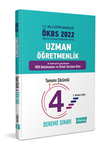 Uzman Öğretmenlik Tamamı Çözümlü 4 Deneme Sınavı