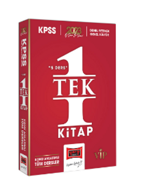 2023 KPSS GK-GY 5 Ders Tek Kitap Tüm Dersler Konu Anlatımı