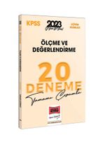 2023 KPSS Eğitim Bilimleri Ölçme ve Değerlendirme Tamamı Çözümlü 20 Deneme