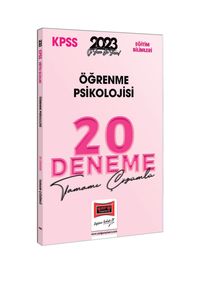 2023 KPSS Eğitim Bilimleri Öğrenme Psikolojisi Tamamı Çözümlü 20 Deneme